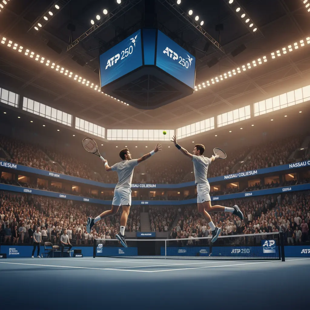 Coliseum Tennis Action