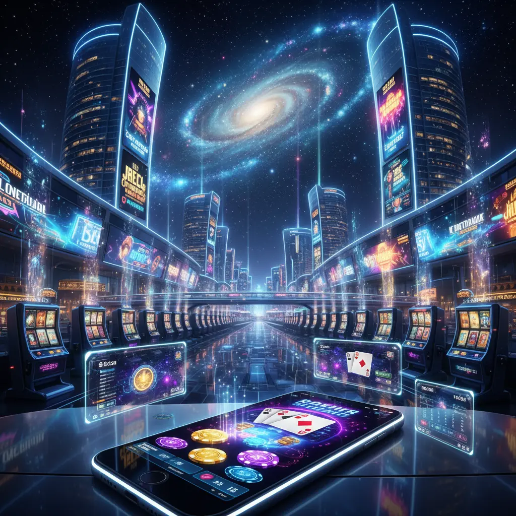 Neon Gamble Galaxy